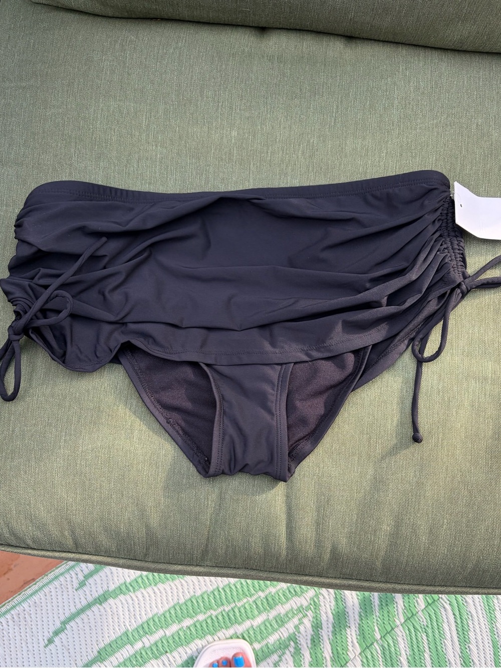 Kohl's Black Women’s Swim Bottoms with Side Ties